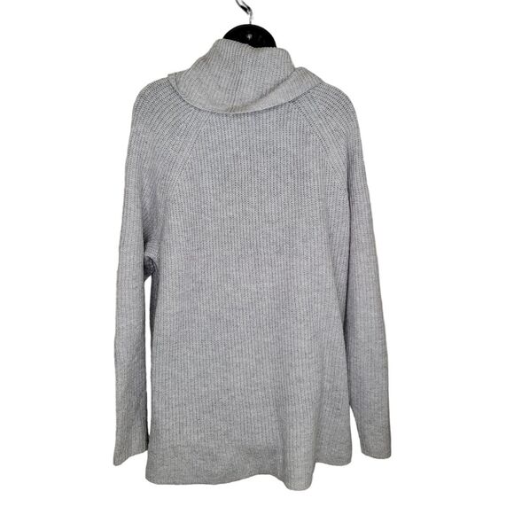Lane Bryant Women's Plus Size gray cowl neck sweater size 18/20 - Picture 2 of 5